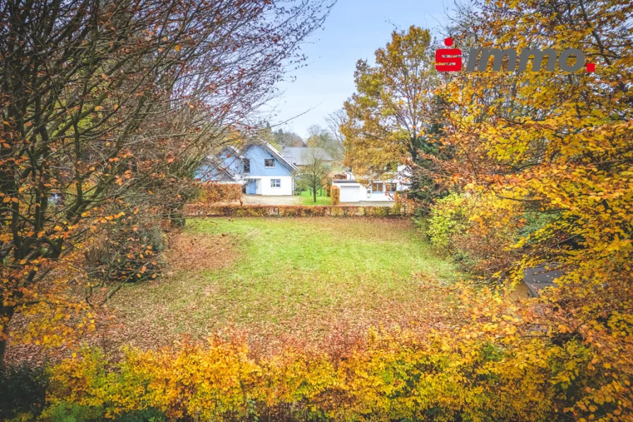 Blick von Rückseite - Grundstück kaufen in Simmerath - Wunderschönes Baugrundstück in attraktiver Wohnlage