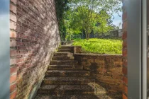 Treppe zum Garten