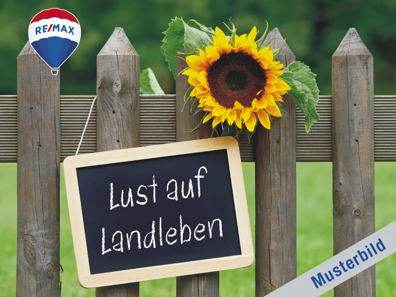 Branding-LUST-AUF-LANDLEBENl-Gartenzaun-Musterbild - Grundstück kaufen in Marpingen - !! Tolles GRUNDSTÜCK zur Bebauung!!! Viele Möglichkeiten!!