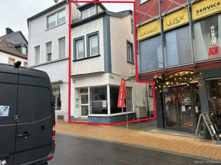 Ansicht - Haus kaufen in Sankt Wendel - Wohn- und Geschäftshaus in Citylage