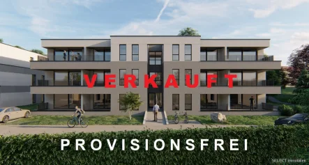 Wohnen am Rebenpark - Ansicht - Wohnung kaufen in Kleinblittersdorf - Provisionsfrei! Neues Wohnen - Rebenpark,ab Herbst 2025,Top Eigentumswohnungen in moderner Wohnanlage