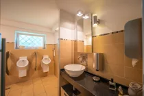 moderne Toilettenanlage