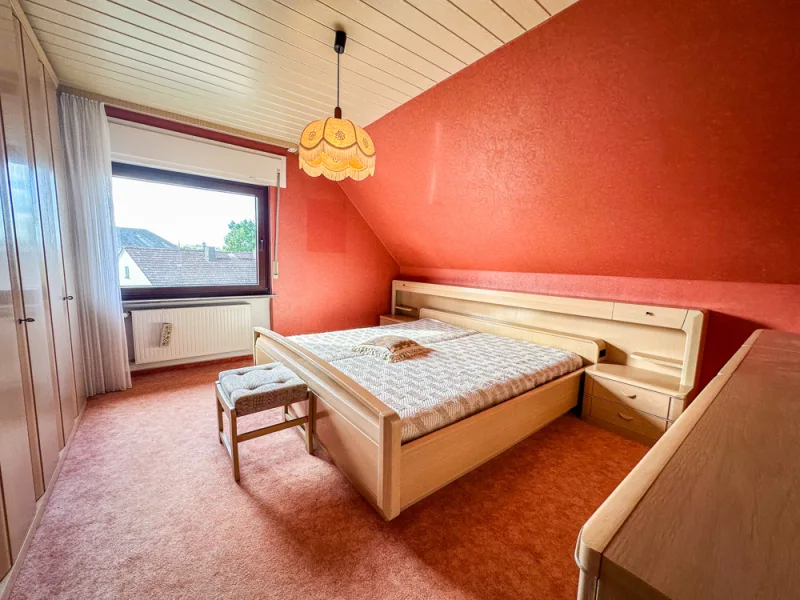 Schlafzimmer im Dachgeschoss