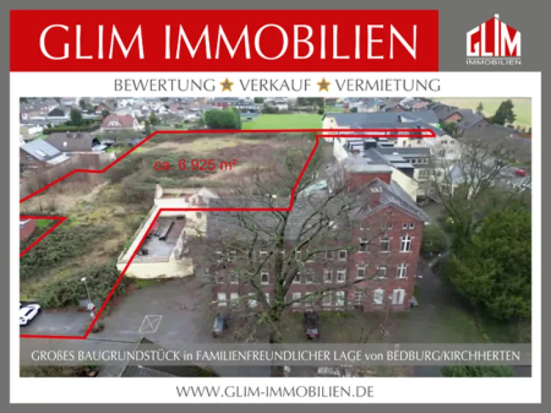 Titel - Grundstück kaufen in Bedburg - GROßES BAUGRUNDSTÜCK IN FAMILIENFREUNDLICHER LAGE BEDBURG/KIRCHHERTEN