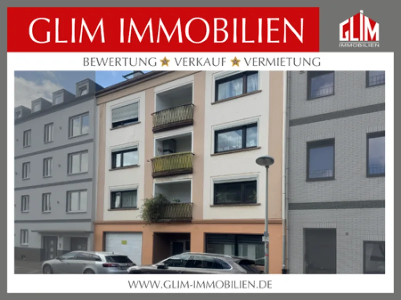 Fassade - Wohnung kaufen in Krefeld - Zwei gut vermietete Wohnungen im DG, Dießemer Str.