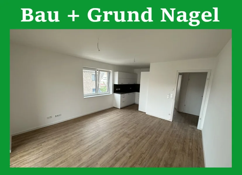Titel Vorlage Ringalle - Wohnung mieten in Versmold - Erstbezug! Neubauwohnung (1.OG) mit Einbauküche, Aufzug, Balkon, Tiefgarage etc. im Zentrum