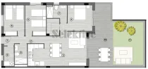 Grundriss Bsp. - Appartment 2