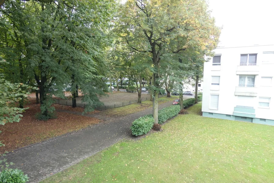 Aussicht vom Balkon