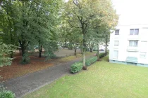 Aussicht vom Balkon