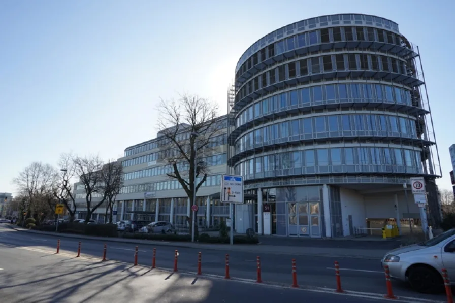 Aussenansicht - Büro/Praxis mieten in Düsseldorf / Rath - Büropark Königshof
