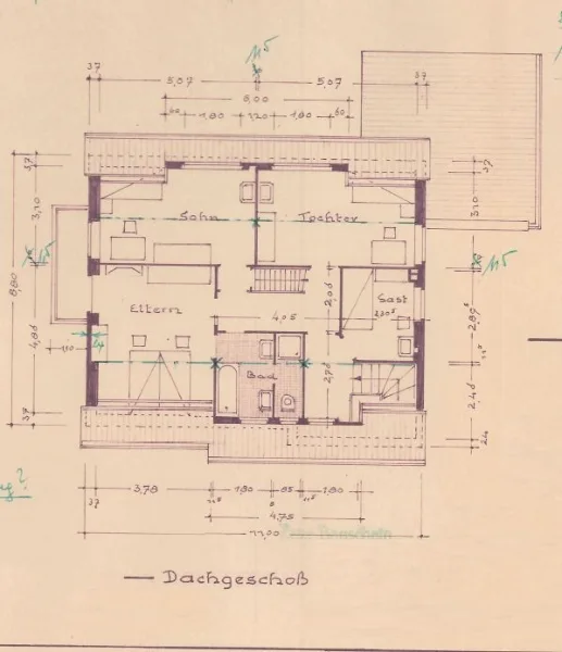 Grundriss DG