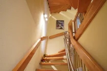 Treppe mit Treppenlift