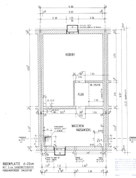 Grundriss KG