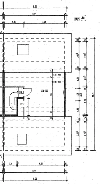 Grundriss Spitzboden