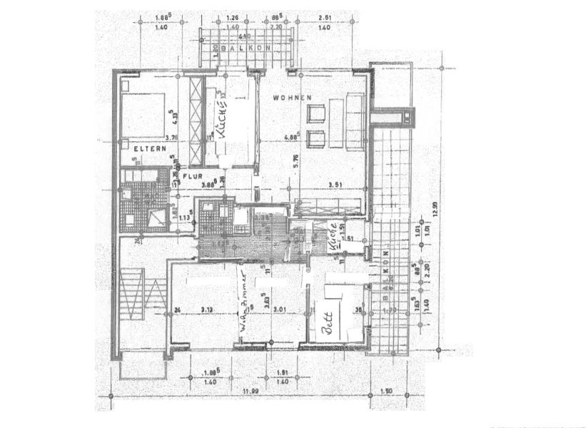 Grundriss 2. Obergeschoss