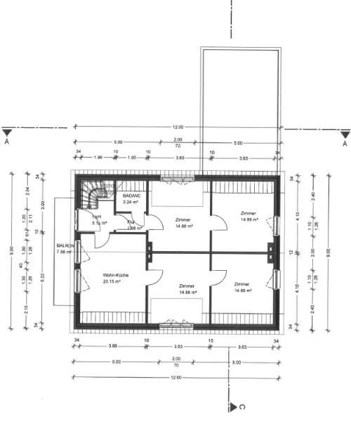 Grundriss 1. OG