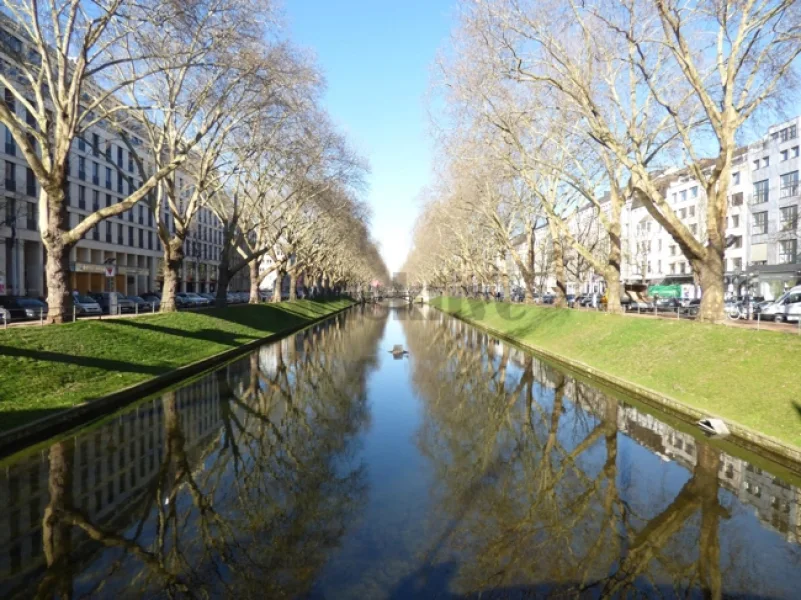 Aussicht - Büro/Praxis mieten in Düsseldorf - Diese Aussicht auf die KÖ können Sie jeden Tag genießen!!!!! Und viele weitere Annehmlichkeiten...