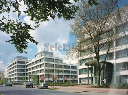 Aussenansicht - Büro/Praxis mieten in Düsseldorf / Heerdt - Prinzenpark