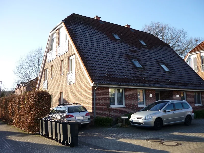 Hausansicht - Wohnung mieten in Münster - Ruhige Lage Nähe Wilkinghege! 82 m²-Maisonette-Wohnung mit Balkon