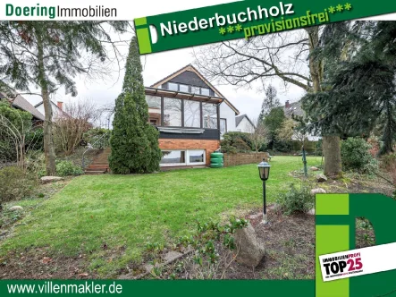 DNW110A.jpg - Haus kaufen in Königswinter - Familienidylle in Niederbuchholz: Wohnkomfort mit Garten und XXL-Garage