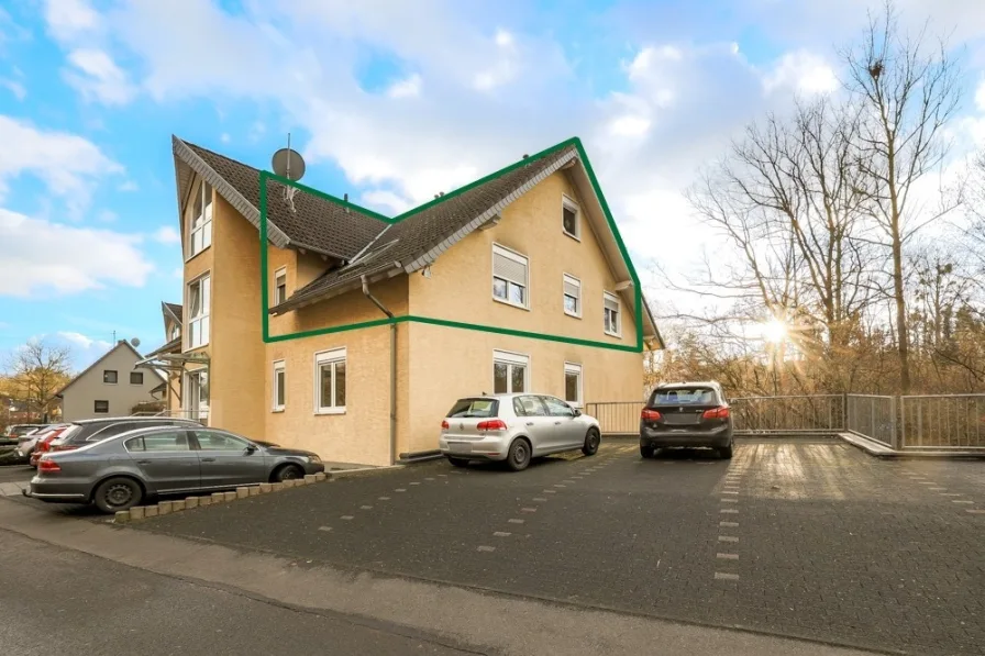 Außenansicht - Wohnung mieten in Königswinter - Moderne Maisonette-Wohnung in idyllischer Ortsrandlage von Oberpleis