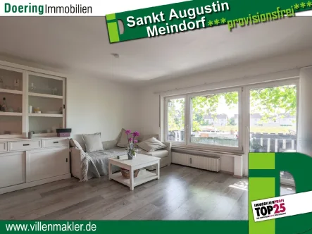 Wohnbereich - Wohnung kaufen in Sankt Augustin - Moderne 4-Zimmer-Eigentumswohnung mit Balkon und 3 Kellerräumen *provisionsfrei*