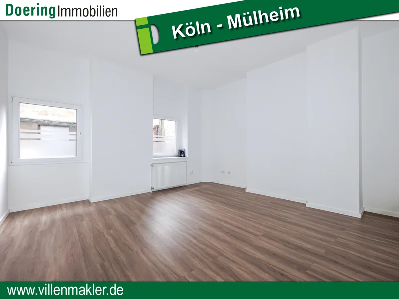 Zimmer 3 - Wohnung kaufen in Köln - Sofort bezugsfreie Erdgeschoss-Wohnung in Denkmalschutz-Immobilie in Mülheim