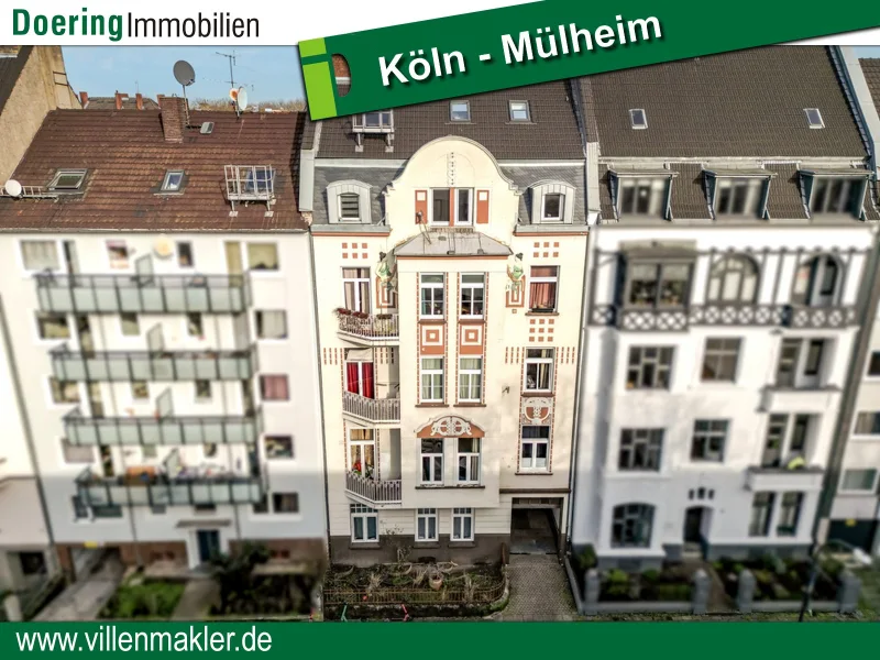 Außenansicht - Wohnung kaufen in Köln / Mülheim - Sofort bezugsfrei! Top geschnittene Etagenwohnung in Köln-Mülheim