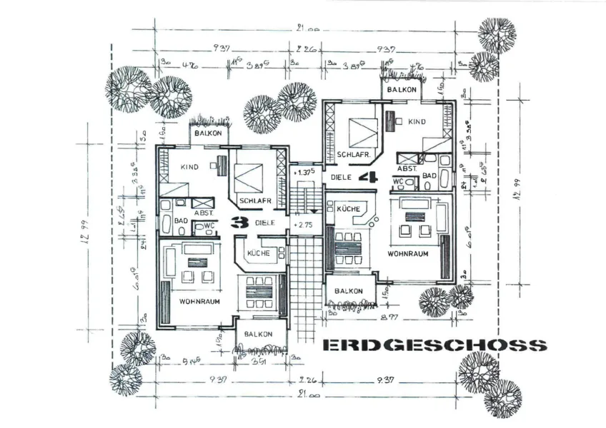 Grundriss Erdgeschoss