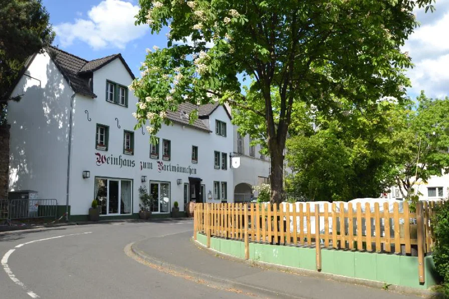 Straßenansicht - Haus kaufen in Siegburg - Provisionsfrei - Siegburger Unikat: Wohnen und Arbeiten mitten in der City