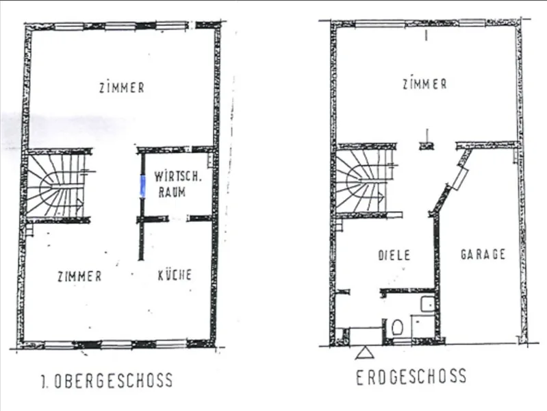 Grundriss EG + 1.OG