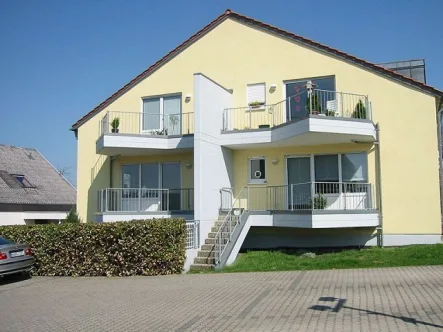 Balkonansicht - Wohnung mieten in Mandelbachtal - Top-Wohnung in Mandelbachtal-Ormesheim-Natur pur