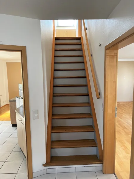 Treppe zum OG