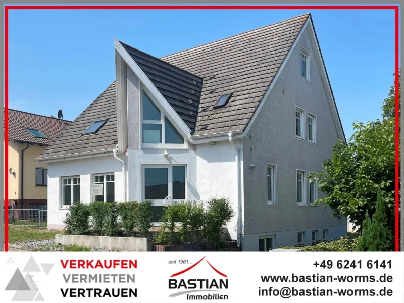 Headfoto 1420 - Haus kaufen in Dorn-Dürkheim - Mehr als nur eine Option! 2-3FH oder Büro/Praxis oder Kombi? Bezugsfrei - gute Lage - Dorn-Dürkheim!