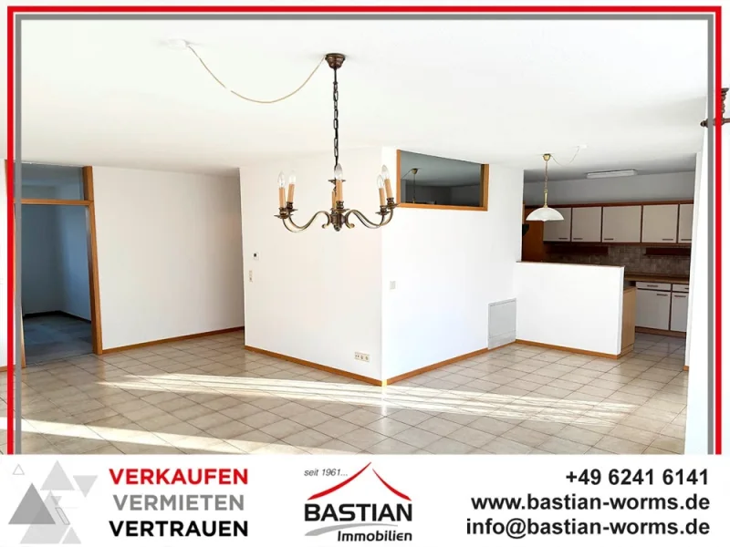 Headfoto 2223 - Wohnung kaufen in Worms - Im eigenen Heim daheim oder Kapitalanlage? Bezugsfreie 4½-ETW - Loggia - TG - Stadtzentrum!