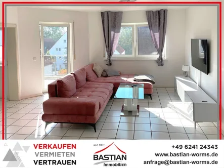 Headfoto - Wohnung mieten in Worms - Vier Wände zum Wohlfühlen: 2-Zimmerwohnung - offener Grundriss - Balkon - TG - „Brauerviertel“!