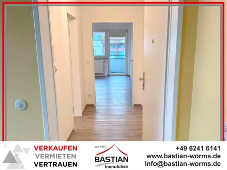 Headfoto - Wohnung mieten in Worms - Einzugsbereit: 3-Zimmerwohnung, zentral in der City!