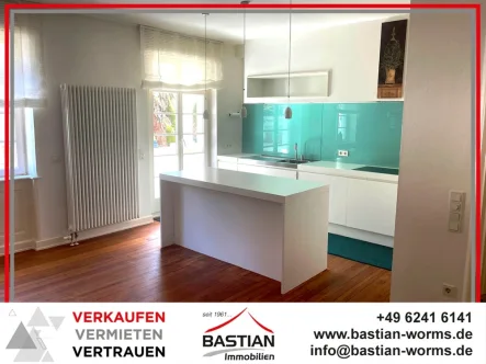 Headfoto - Wohnung kaufen in Worms - Mit Nostalgie-Appeal: Modernisierte Altbauwohnung - 127 m² - EBK - Sauna - Garage! Worms-West!