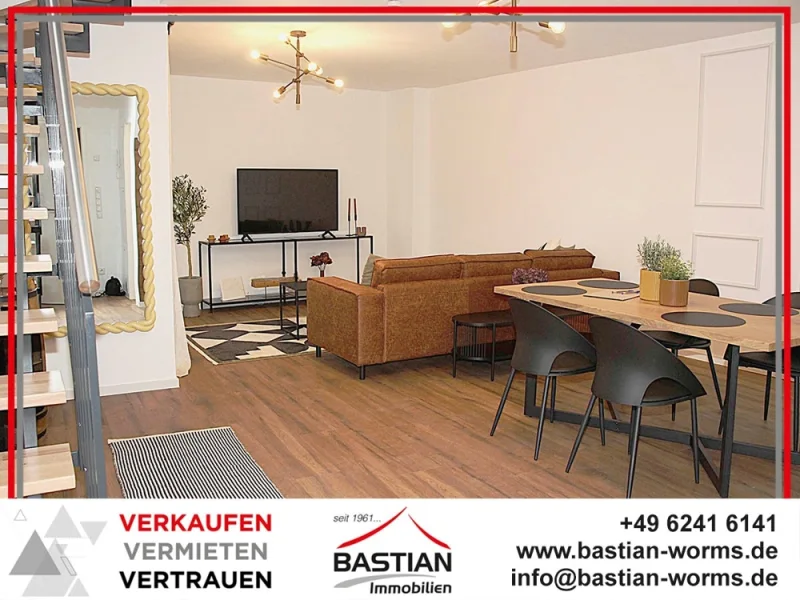 Headfoto - Haus kaufen in Worms / Hochheim - 0,7% KFW-Darlehen* inklusive: TOP Investment - 5-Familienhaus - Neubau - vermietet! Worms-Hochheim!