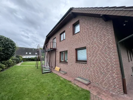 Hier entsteht Ihr separatger Hauseingang - Wohnung mieten in Hamminkeln - Im Schatten der Windmühle! Attraktive 3,5-Zimmer Wohnung in Hamminkeln für best ager 