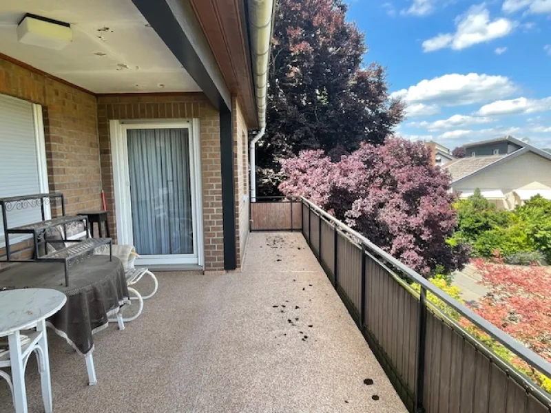 Teilbereich Loggia und Balkon