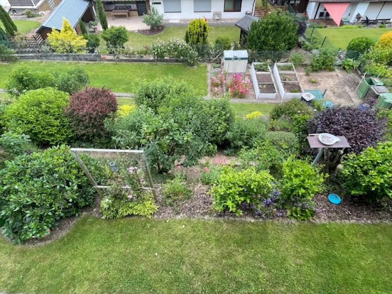 Ausblick vom Balkon