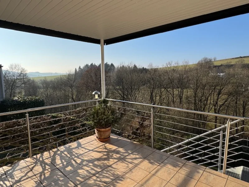 Terrasse mit tollem Ausblick