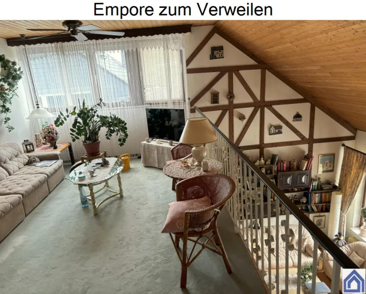 Empore im Dachgeschoss