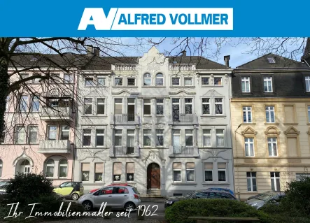 Hausansicht - Wohnung mieten in Wuppertal - Denkmalgeschützt Wohnen im Zentrum von Vohwinkel
