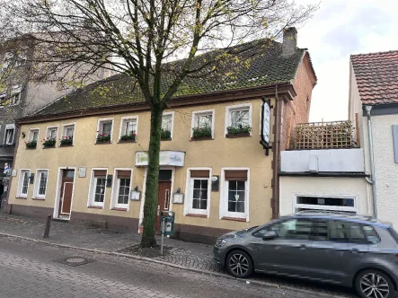 Seitenansicht - Gastgewerbe/Hotel kaufen in Unna - Wohn- Gewerbeimmobilie / Restaurant in guter Lage in Unna Zentrum