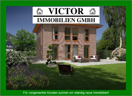 Optional in Klinkerausführung - Haus kaufen in Kamp-Lintfort - Neubau einer Stadtvilla auf Ihrem Grundstück  urbanes Lebensgefühl mit 144 m² Wohnfläche!
