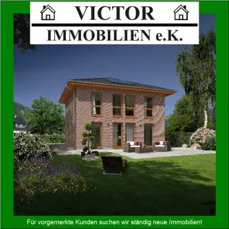 Optional in Klinkerausführung - Haus kaufen in Moers - Neubaugebiet Moers-Kapellen: Neubau einer Stadtvilla auf Ihrem Grundstück mit 144 m² Wohnfläche!