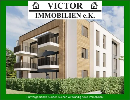 Individuelle Wohnkonzepte - Wohnung kaufen in Neukirchen-Vluyn - 3-Zimmer Neubau ETW Süd-Westlage mit 94 m² Wohnfläche, Aufzug, Tiefgarage