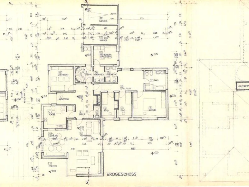 Grundriss Keller/Souterrain